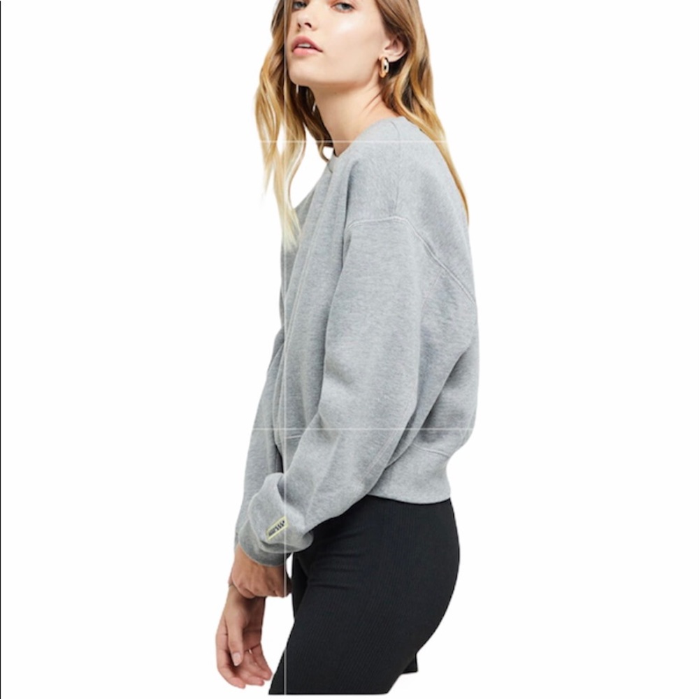 VANS After Dark Crew Women’s Hoodie Pullover Grey VN0A4BGBGRH - Picture 3 of 8